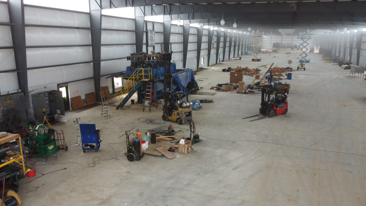 EXPANSION PROJECT – 9 INCH PRESS END OF 2023